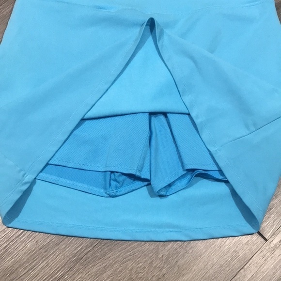 Adidas Turquoise Athletic Climalite Skort size 8 - Picture 4 of 10